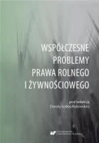 Współczesne problemy prawa rolnego i żywnościowego Hit sprzedaży