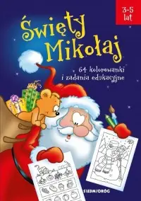 Bezpieczna płatność Święty Mikołaj 64 kolorowanki i zadania edukacyjne