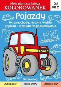 Darmowa dostawa Pojazdy Moja pierwsza księga kolorowanek