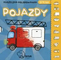 Książeczka kolorowanka. Pojazdy Bezpieczne zakupy