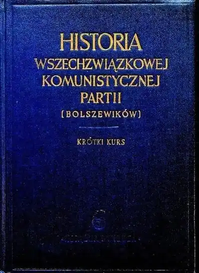 Darmowy zwrot Historia wszechzwiązkowej komunistycznej partii (Bolszewików) Krótki kurs 1949 r.