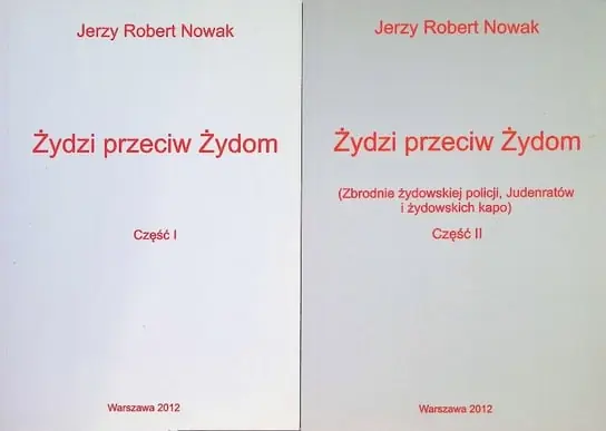 Nowość Żydzi przeciw Żydom Tom I i II