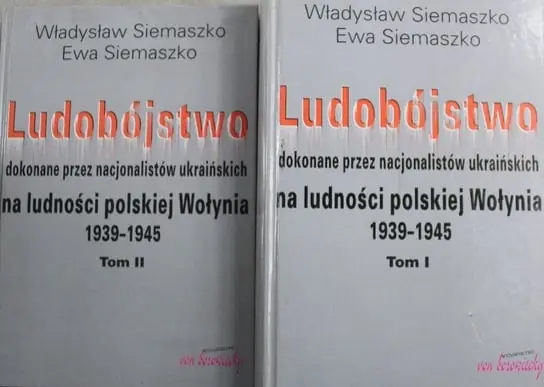 Ludobójstwo dokonane przez nacjonalistów ukraińskich na ludności polskiej Wołynia 1939 1945 Tom I i II Dostępne od ręki