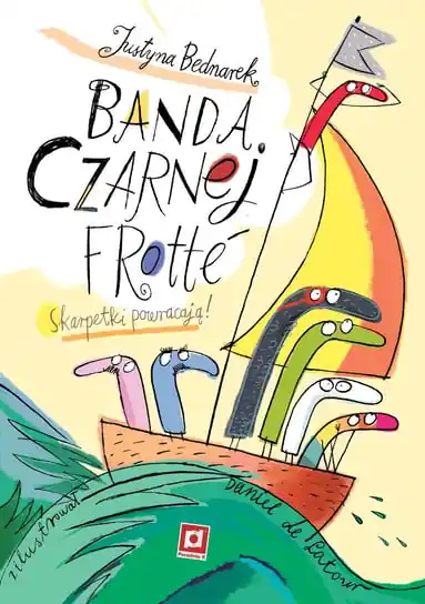 Banda czarnej frotte. Skarpetki powracają Premium