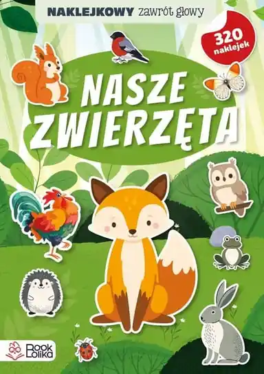 Nasze zwierzęta. Naklejkowy zawrót głowy Promocja