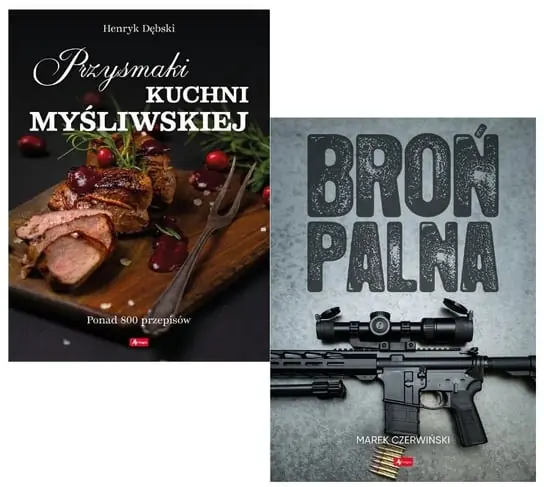 Pakiet: Broń palna / Przysmaki kuchni myśliwskiej Ostatnie sztuki