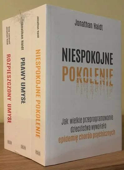 Sprawdź teraz Pakiet Niespokojne pokolenie / Prawy umysł / Rozpieszczony umysł Jonathan