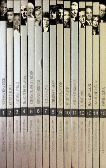 Wirtuozi Muzyki Poważnej Tom 1 do 15 Wysoka jakość