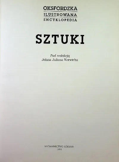 Oksfordzka ilustrowana encyklopedia Sztuki Ostatnia szansa