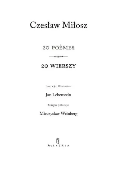 20 poemes 20 wierszy - Miłosz Czesław Wybór klientów