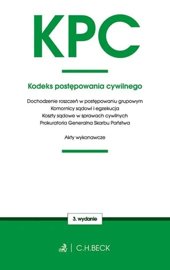 Kodeks postępowania cywilnego oraz ustawy towarzyszące Hit sprzedaży