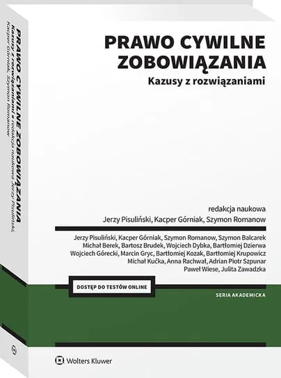 Prawo cywilne. Zobowiązania. Kazusy z rozwiązaniami + Testy online Popularny