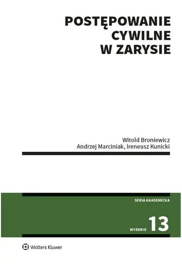 Postępowanie cywilne w zarysie Dodaj do koszyka