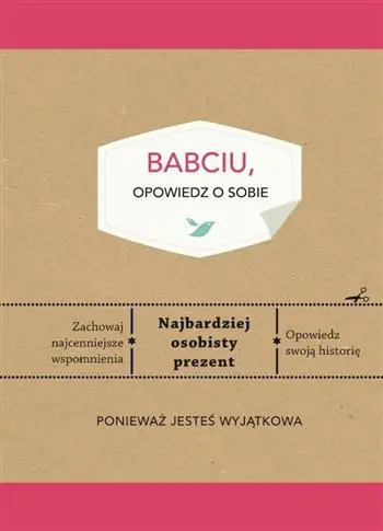 BABCIU, OPOWIEDZ O SOBIE Oferta czasowa