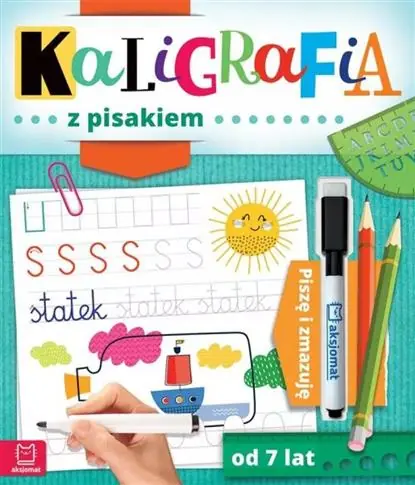 Najlepsza cena KALIGRAFIA Z PISAKIEM. PISZĘ I ZMAZUJĘ OD 7 LAT