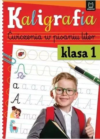 Wyprzedaż KALIGRAFIA. ĆWICZENIA W PISANIU LITER. KLASA 1