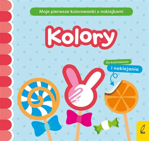 Oferta limitowana MOJE PIERWSZE KOLOROWANKI Z NAKLEJKAMI. KOLORY