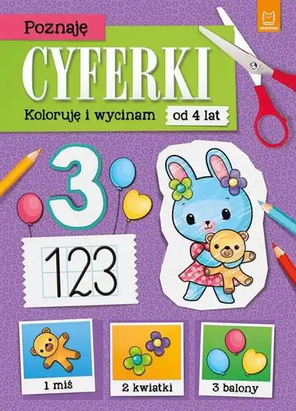 POZNAJĘ CYFERKI. KOLORUJĘ I WYCINAM Ekspresowa dostawa