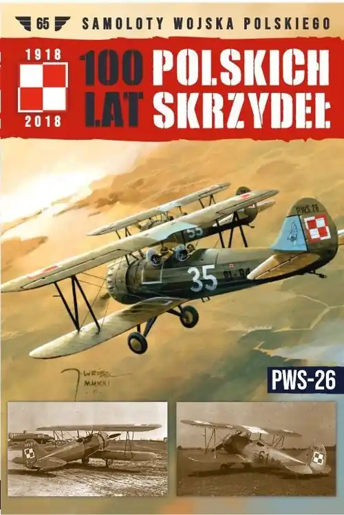 Wysoka jakość 100 Lat Polskich Skrzydeł Tom 65 PWS-26