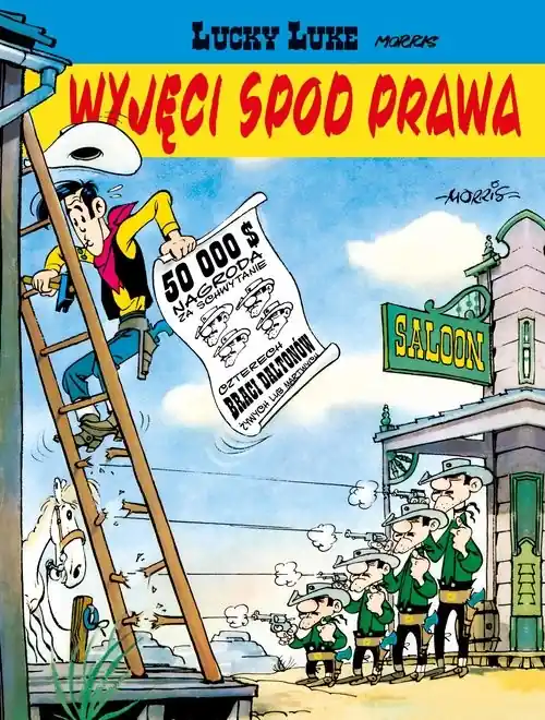 Lucky Luke Wyjęci spod prawa Tom 6 Kup teraz