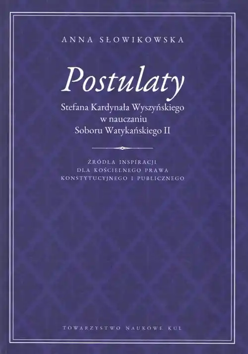 Ograniczona ilość Postulaty Stefana Kardynała Wyszyńskiego w nauczaniu Soboru Watykańskiego II