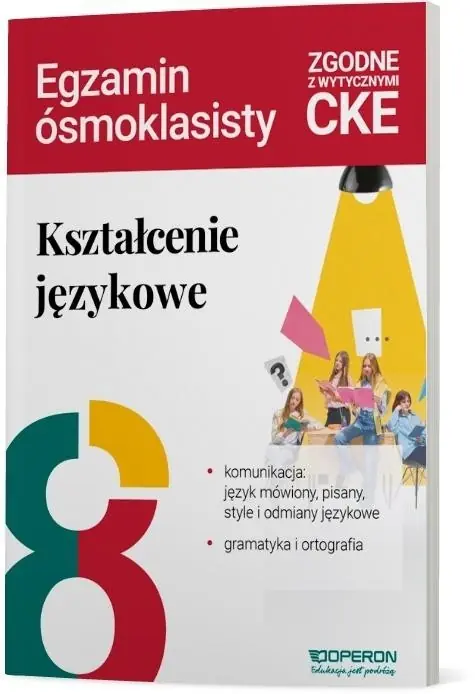 Kształcenie językowe na egzaminie ósmoklasisty... Kup online