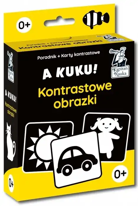Darmowy zwrot A kuku! Kontrastowe obrazki. Poradnik + karty obrazkowe