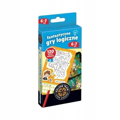 CzuCzu – Lubię wiedzieć. Fantastyczne gry logiczne 6-7 lat (039478) Kup online