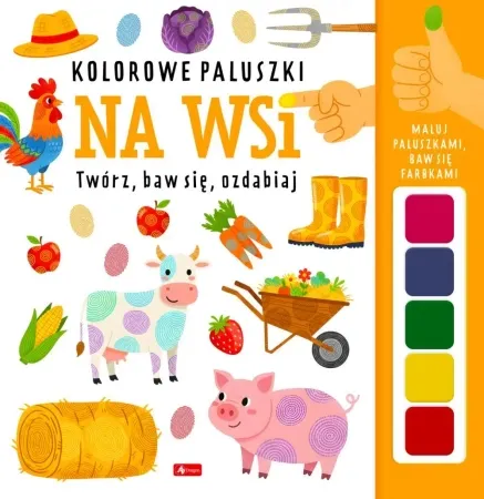 Obniżka ceny Kolorowe paluszki. Na wsi - Wojciech Baturo