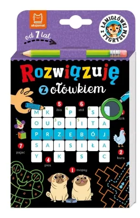Cena promocyjna Rozwiązuję z ołówkiem. Łamigłówki z tygrysem - Beata Karlik