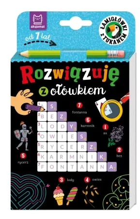 Rozwiązuję z ołówkiem. Łamigłówki z tukanem - Beata Karlik Hit cenowy