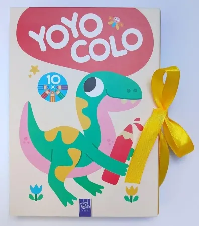 Zestaw kolorowanek YOYO COLO Dinozaury - praca zbiorowa Do wyczerpania zapasów
