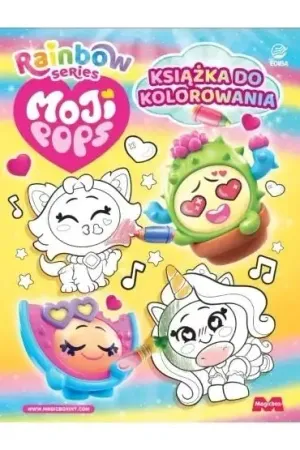 Okazja MojiPops - książka do kolorowania - praca zbiorowa