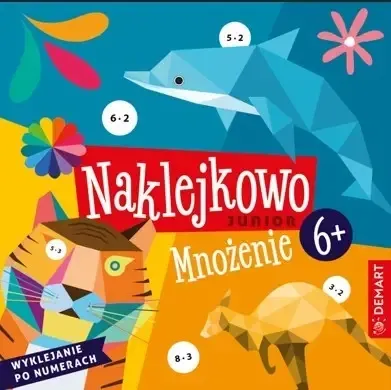 Naklejkowo Junior 6+ Mnożenie - Anna Borchard Super okazja