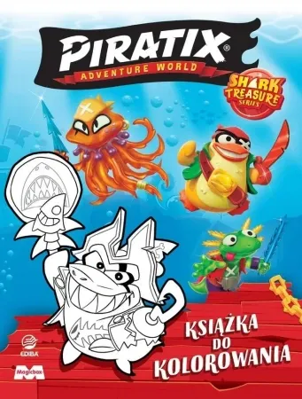 Najlepsza cena Piratix - książka do kolorowania - praca zbiorowa