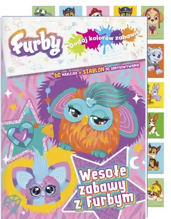 Furby. Dodaj kolorów zabawie Wesołe zabawy z Furby - praca zbiorowa Bezpieczna płatność