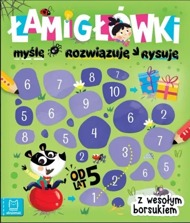 Łamigłówki z wesołym borsukiem - opracowanie zbiorowe Popularny