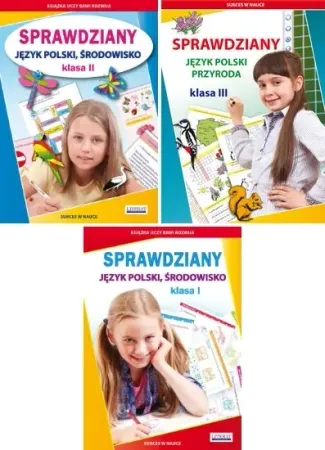 Sprawdziany - j. polski, przyroda - kl 1-3 SP - Beata Guzowska, Iwona Kowalska Wyprzedaż